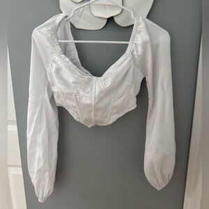 Elegant White Women's Top